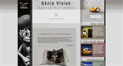 Desktop Screenshot of genie-vision.com