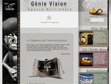Tablet Screenshot of genie-vision.com
